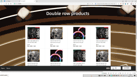 双排产品，添加全屏背景